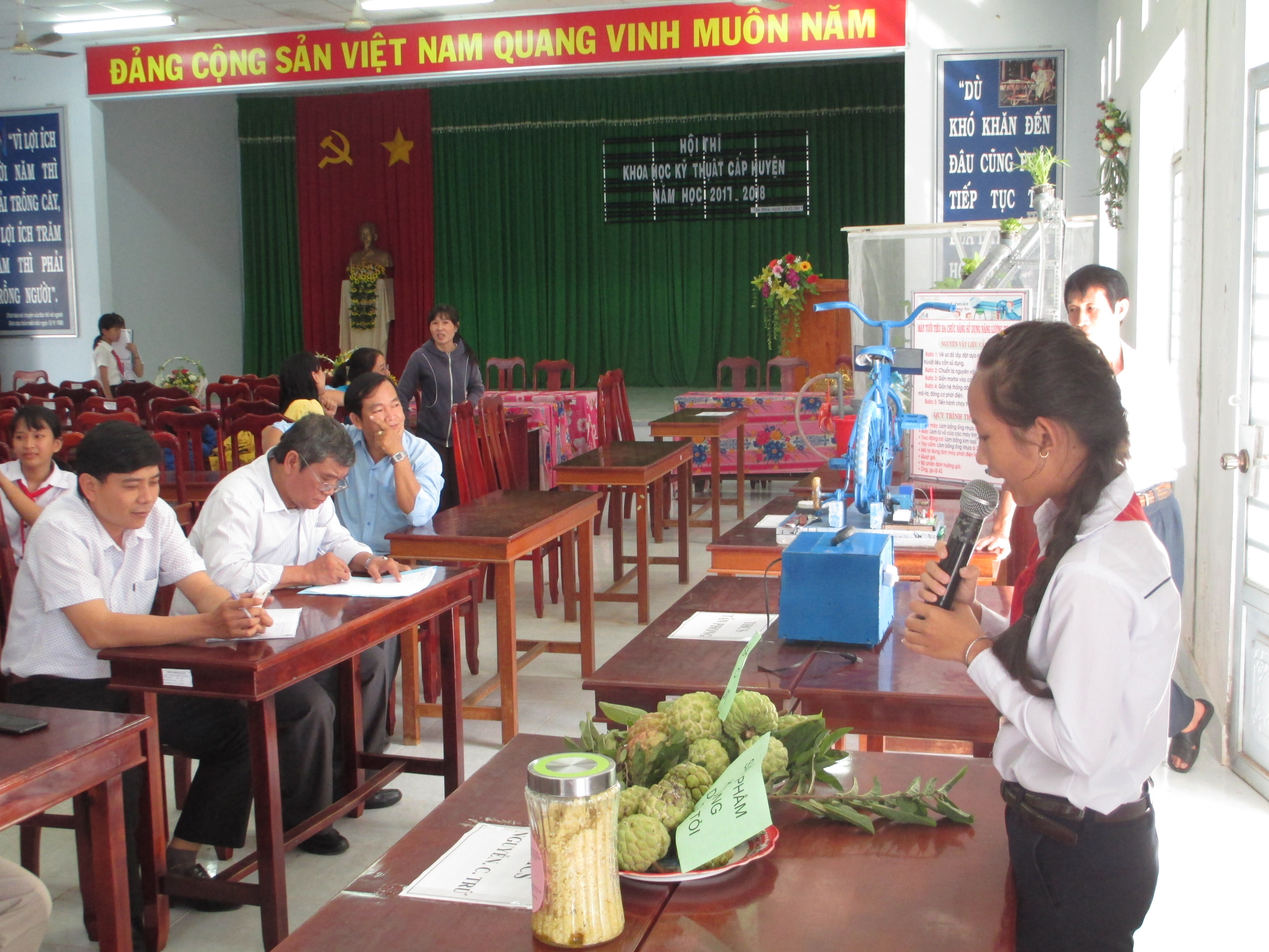 HỘI THI KHOA HỌC KỸ THUẬT  DÀNH CHO HỌC SINH THCS NĂM 2017